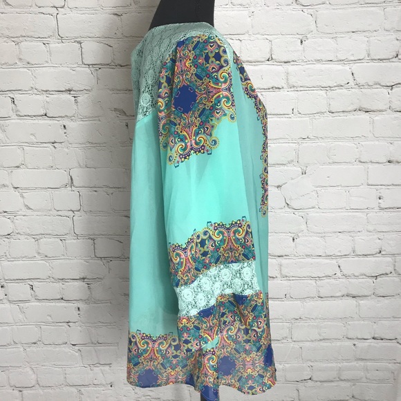 Gorgeous Semi Sheer Blouse - Picture 2 of 7